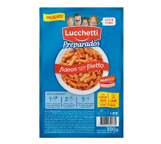 Fideos con sabor a filetto