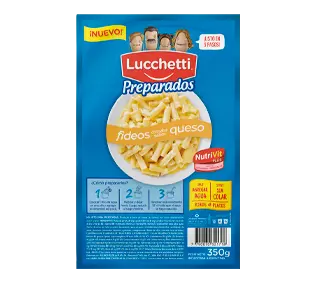 Fideos con sabor a queso